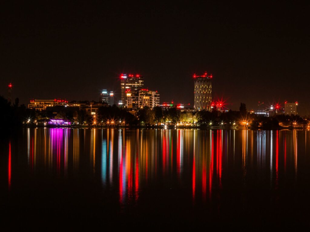 Bucharest at night